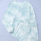 Sky Blue Tie Dye Knit Lounge Set