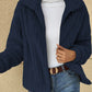 Plush Zip Up Long Sleeve Jacket