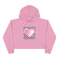 Make My Heart Race Crop Hoodie (XS-L)