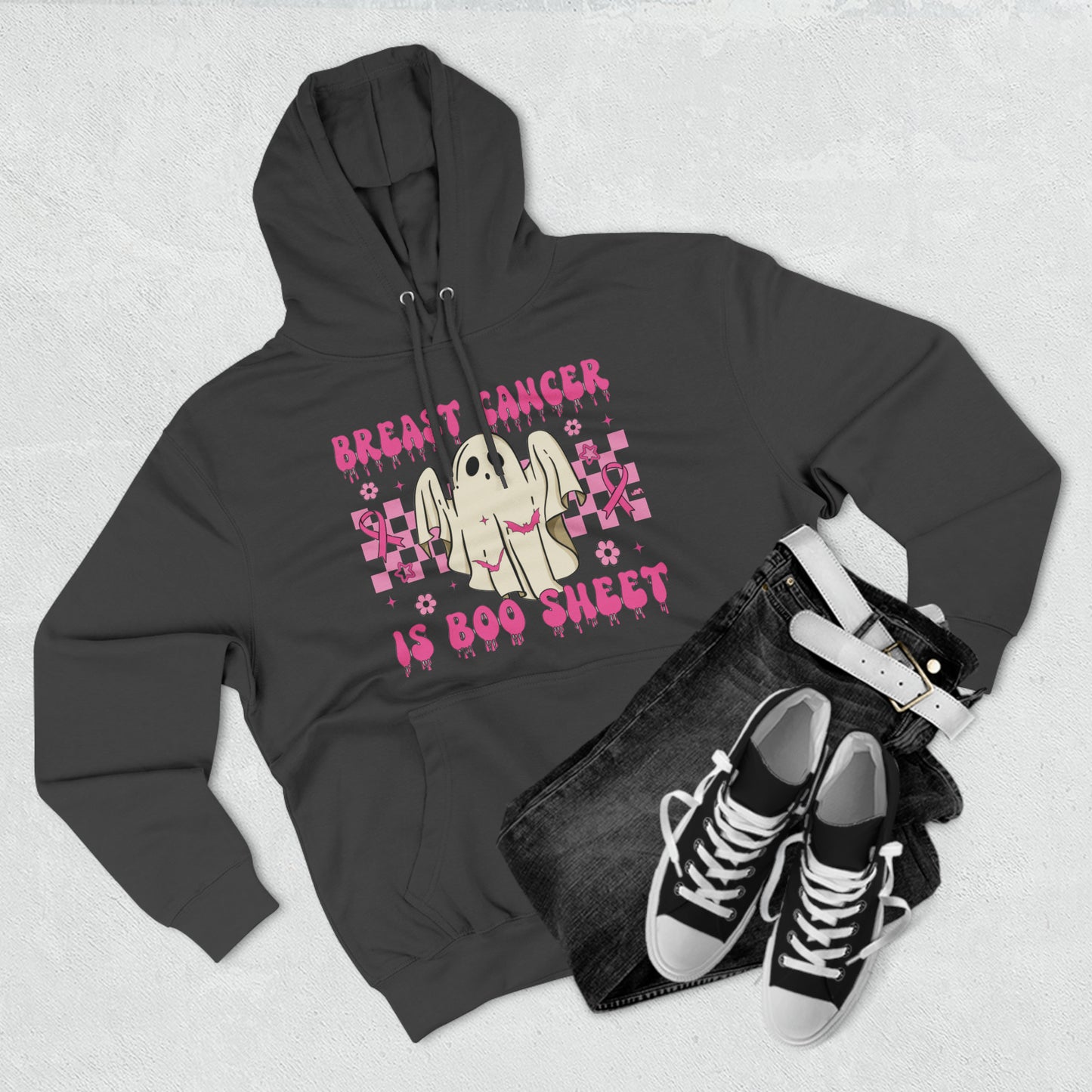 Breast Cancer Is Boo Sheet Hoodie