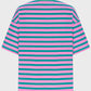 Striped Round Neck Half Sleeve T-Shirt