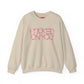 Hooked On You Crewneck Sweatshirt—Candy Canes & Bows Edition