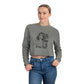 I'm Only Talking To My Dog Cropped Sweatshirt