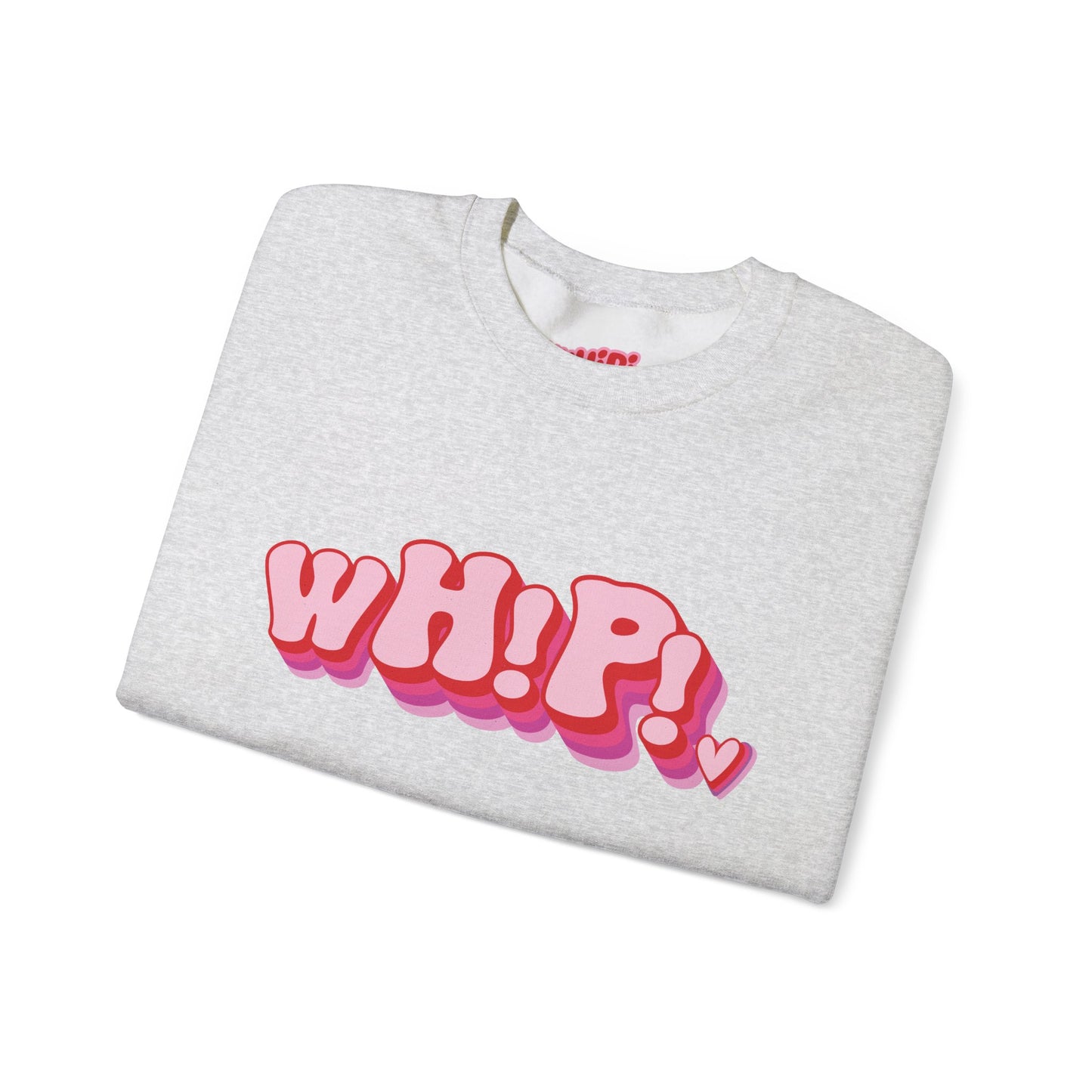 wHiPi. Wear Your Heart On Your Sleeve Crewneck Sweatshirt (S‑5XL)