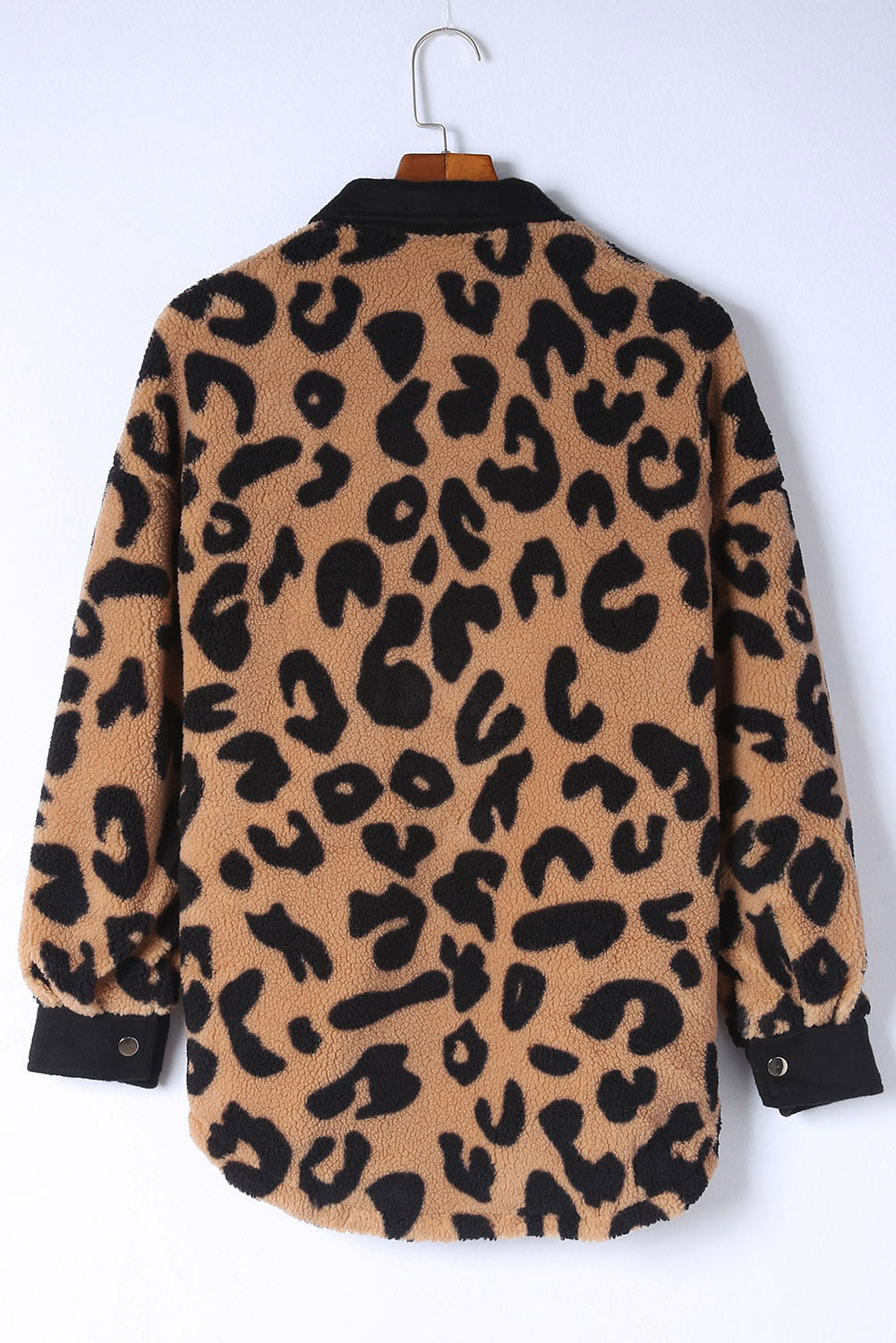 Leopard Button Up Jacket