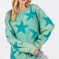 SAGE + FIG Mineral Wash Star Pattern T-Shirt