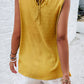 Devine Swiss Dot Round Neck Tank