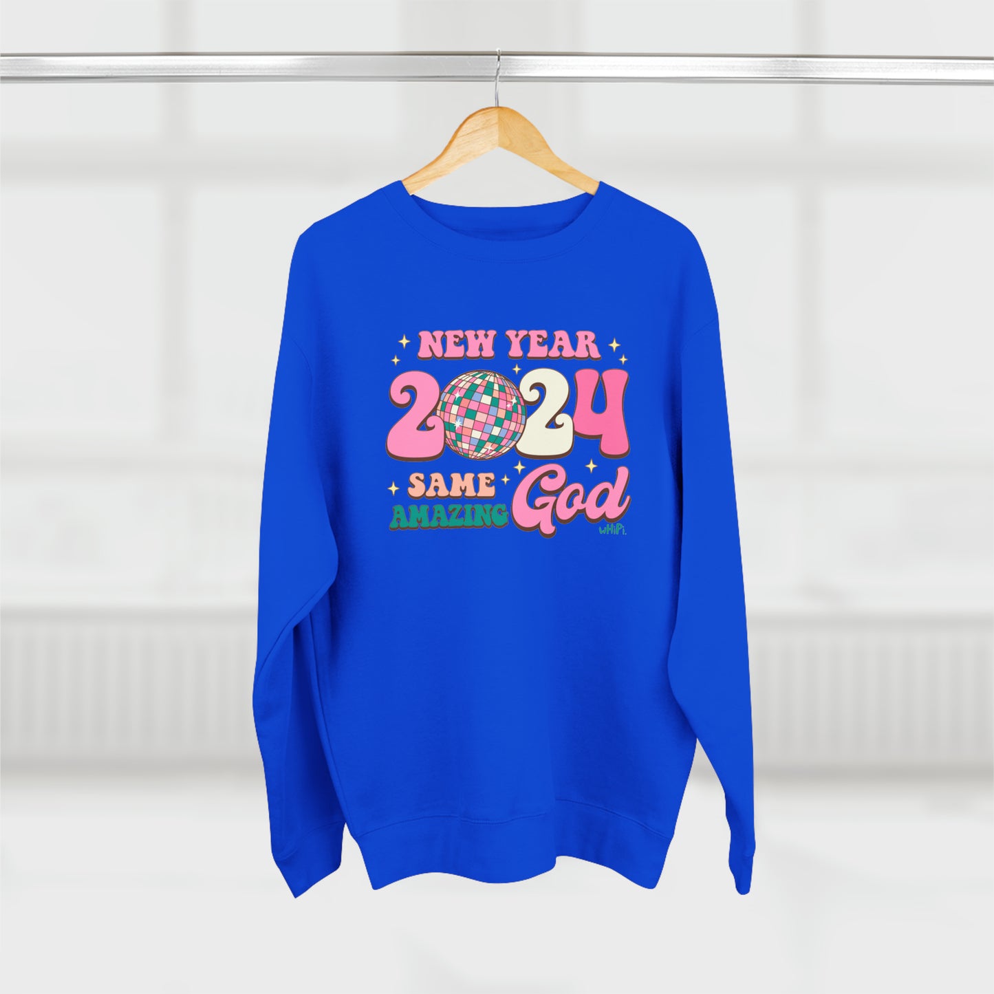 New Year Same God Crewneck Sweatshirt