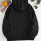 Drawstring Dropped Shoulder Hoodie