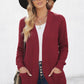 Cozy Knit Pocketed Cardigan