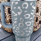 White Leopard Spotted 304 Stainless Double Insulated Cup 40oz