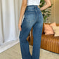 RFM Full Size High Rise Tummy Control Wide Leg Jeans