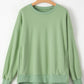 Round Neck Long Sleeve Sweatshirt