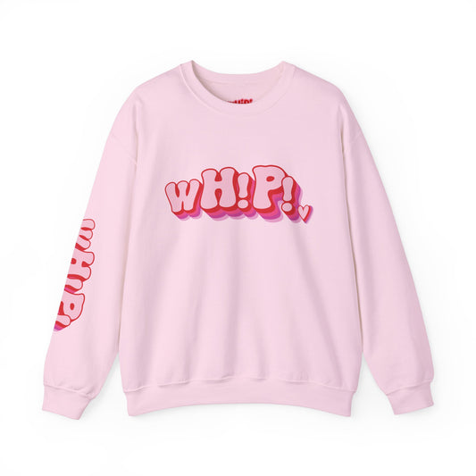 wHiPi. Wear Your Heart On Your Sleeve Crewneck Sweatshirt (S‑5XL)