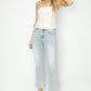 RISEN Full Size Mid Rise Cropped Flare Jeans