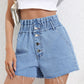 Denim Shorts with Pockets