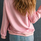 Pink XOXO Sweatshirt —All Heart—Valentine's Day Collection