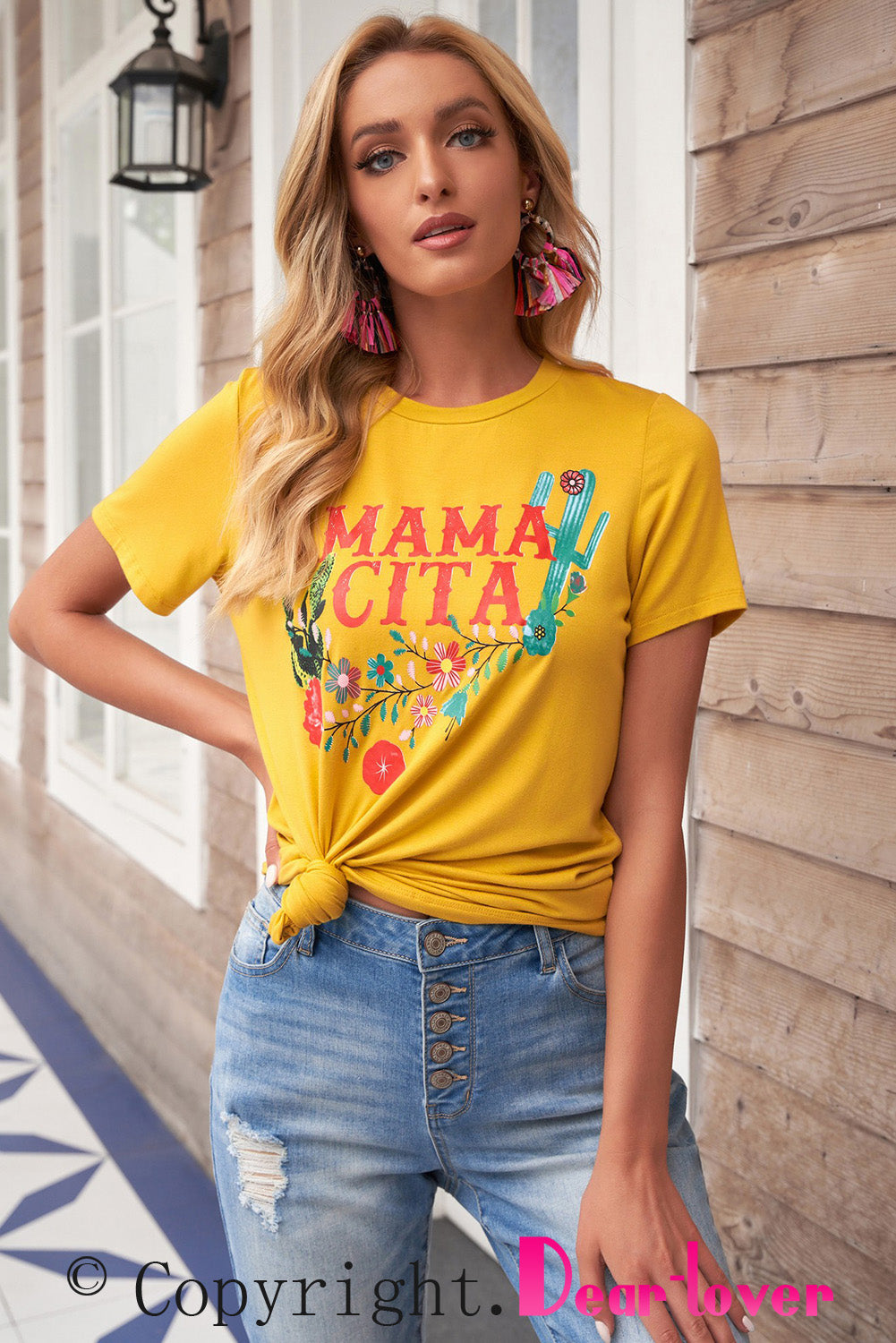 Mamacita with Cactus Tee