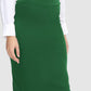 High Waist Wrap Skirt