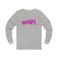 Pink wHiPi. (Back) Long Sleeve Tee