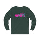 Pink wHiPi. (Back) Long Sleeve Tee