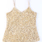 Sequin Adjustable Straps Cami