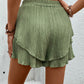 Perfee Tied Layered High Waist Shorts