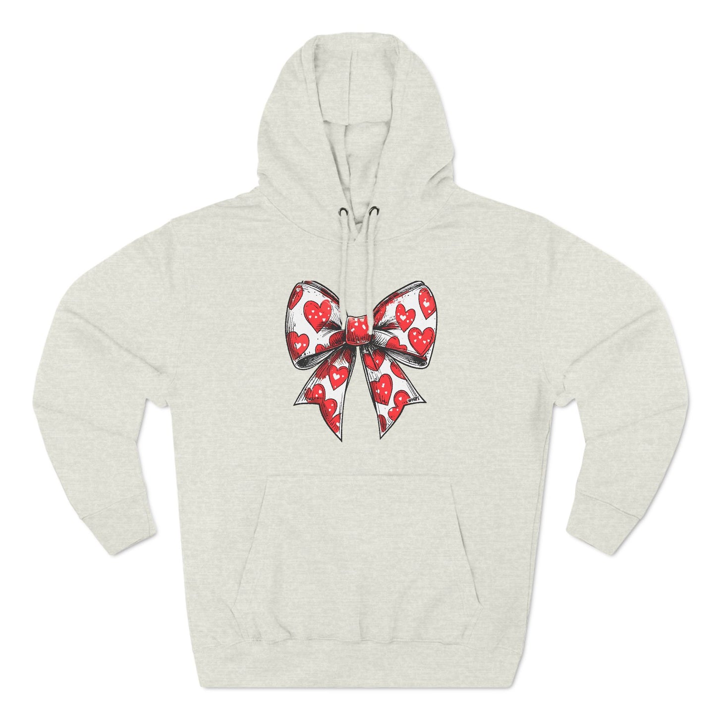 Sweetheart Bow Fleece Hoodie (S-3X)