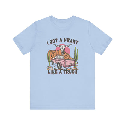 Heart Like A Truck Graphic Tee