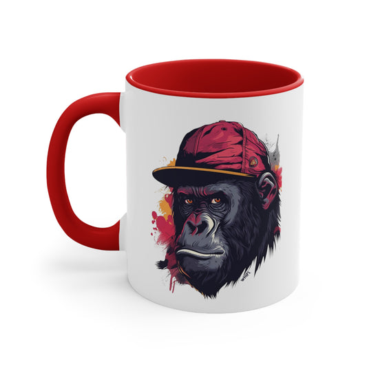 Smug Gorilla Ceramic Mug