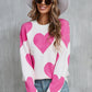 Heart Pattern Sweater