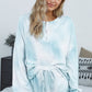 Sky Blue Tie Dye Knit Lounge Set