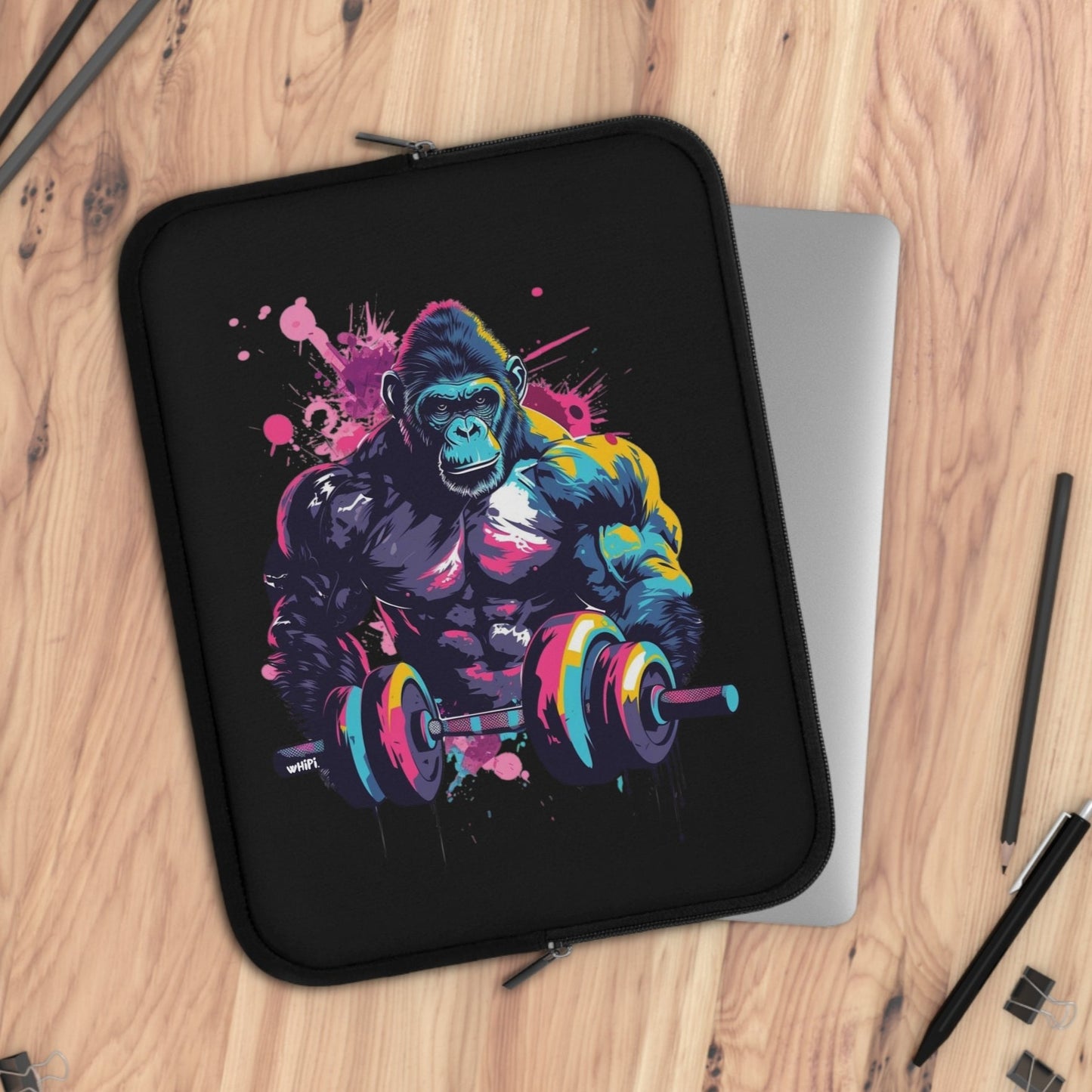 Beast Mode Gorilla Laptop Sleeve