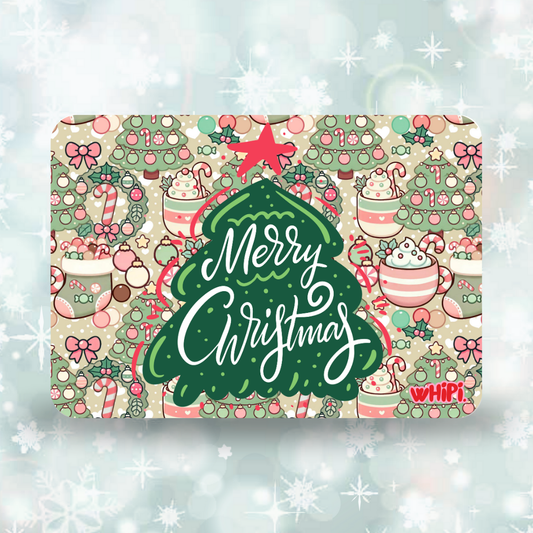 wHiPi. Gift Card—Merry Christmas Hot Cocoa + Candy Canes