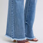 Judy Blue Raw Hem High Rise Bootcut Jeans—0-24W