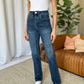 RFM Full Size High Rise Straight Tummy Control Jeans