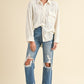 Annie Wear Distressed Raw Hem Cropped Jeans