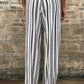 Printed Elastic Waist Pants