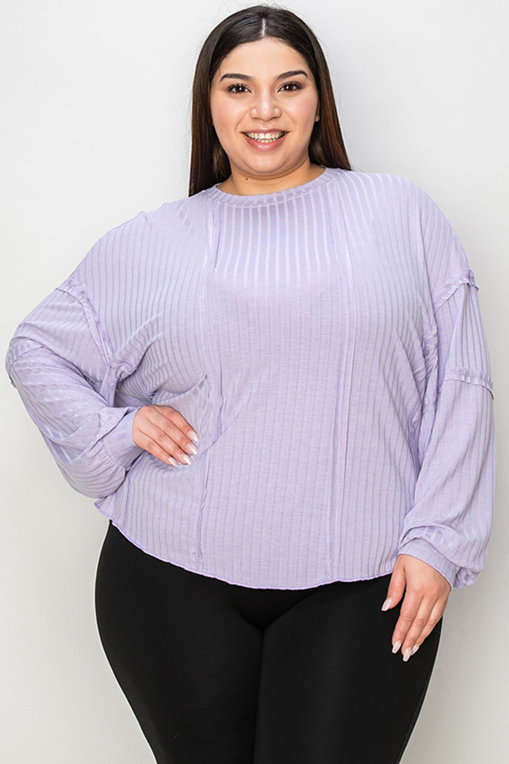 wHiPi. Basics Ribbed Long Sleeve