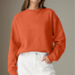 Round Neck Long Sleeve Sweatshirt