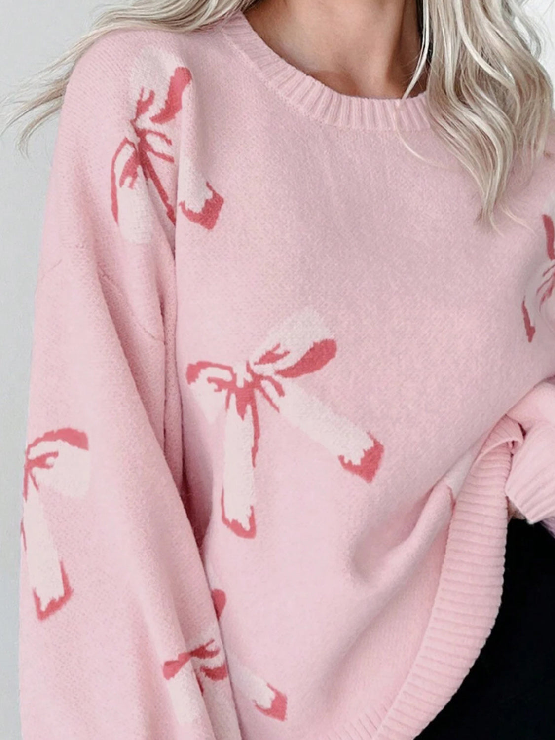 Pretty in Bows Sweater