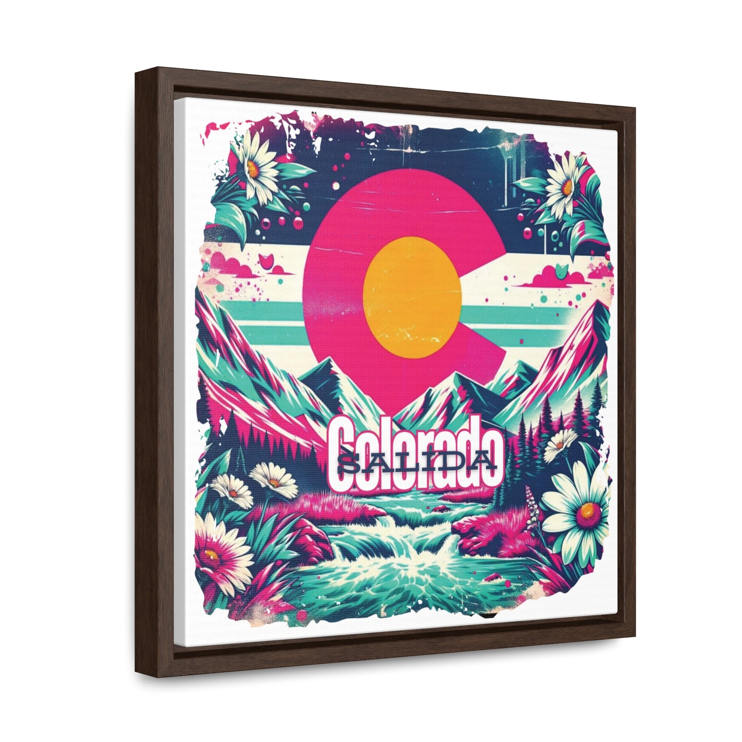 Salida Co Canvas Wraps Square Frame