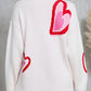 Red & Pink Heart Sweater—All Heart—Valentine's Day Collection