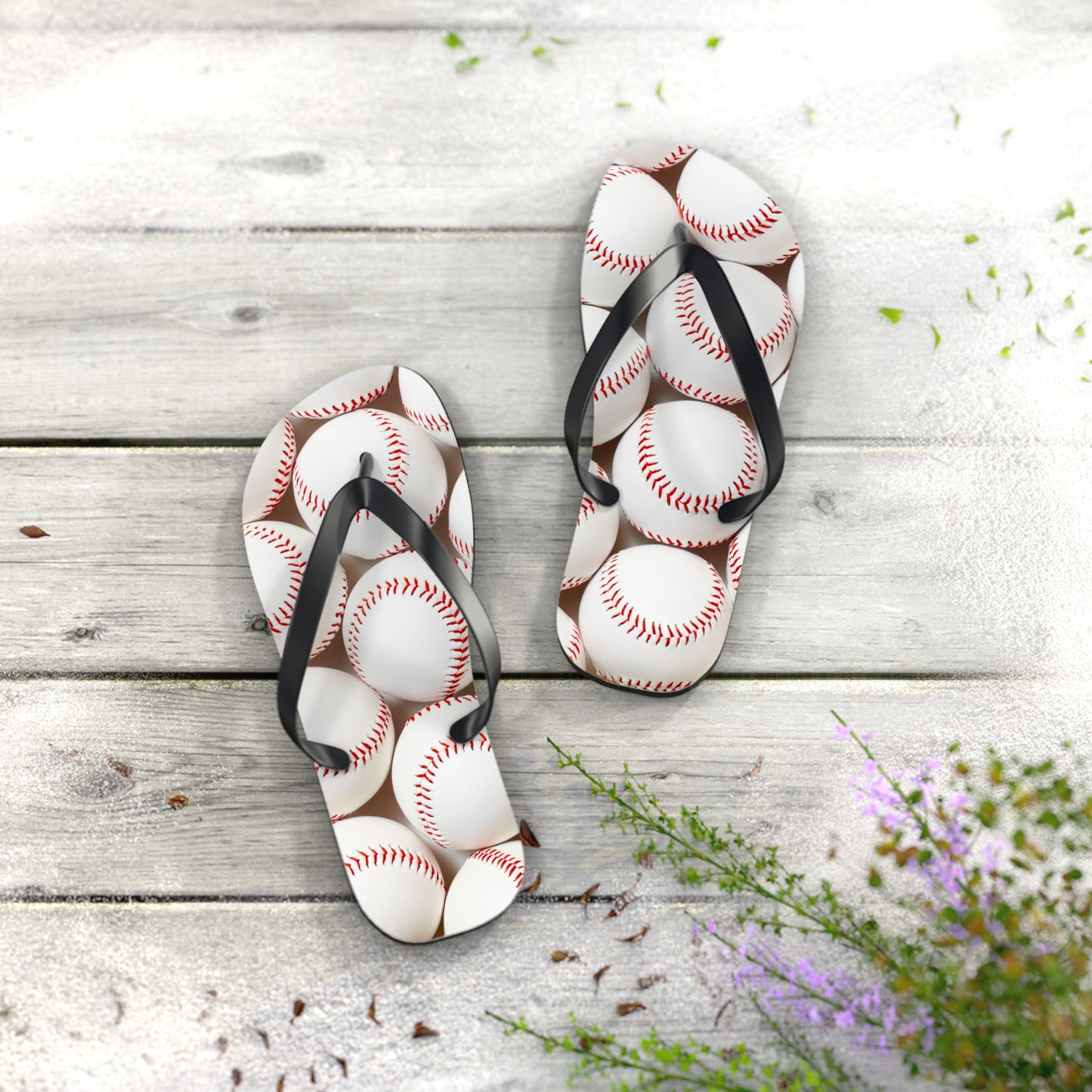 Baseball Flip Flops