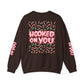 Hooked On You Crewneck Sweatshirt – Candy Cane Bubble Letters Edition