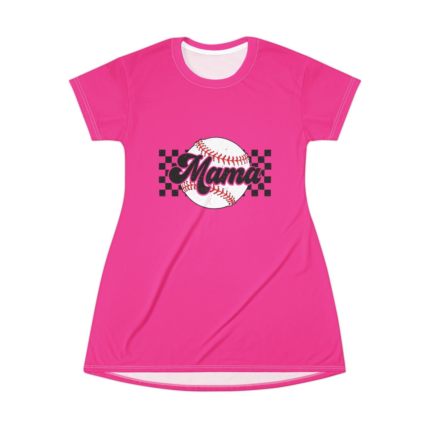 Baseball Mama Tshirt Dress