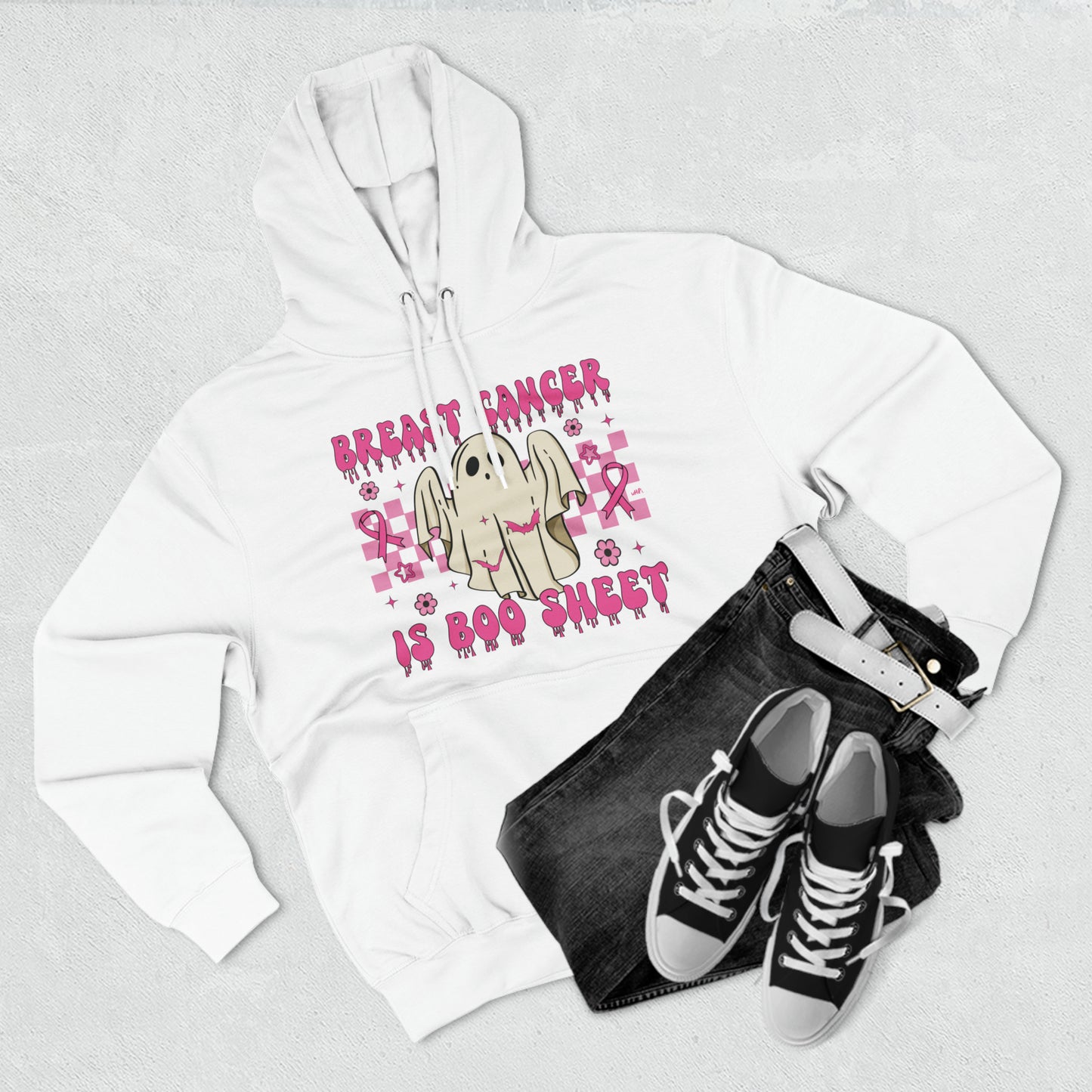 Breast Cancer Is Boo Sheet Hoodie