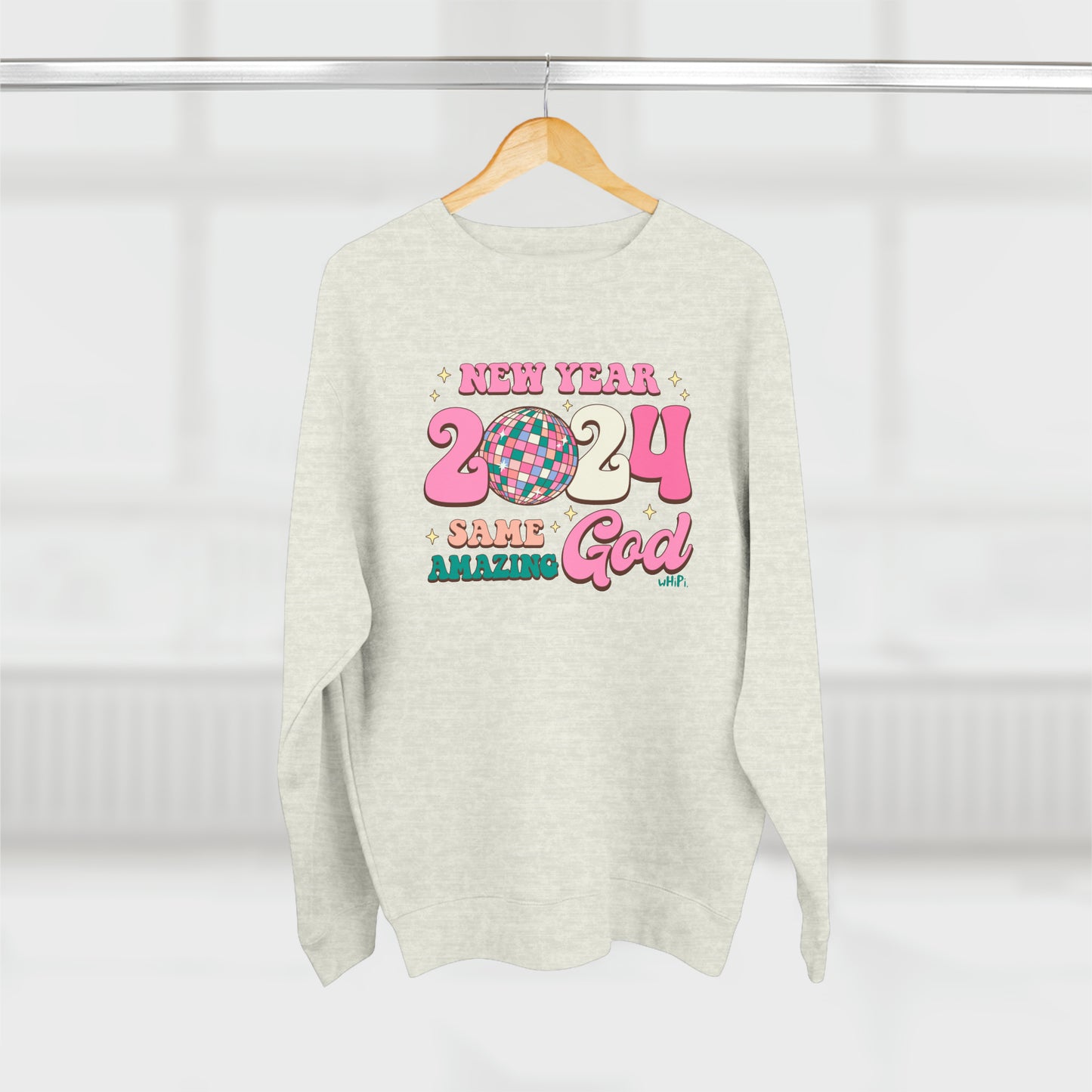 New Year Same God Crewneck Sweatshirt