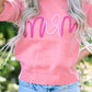 MOM Round Neck Half Sleeve Sweater