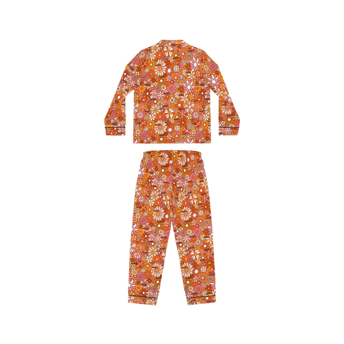 Groovy Blooms Satin Jammies